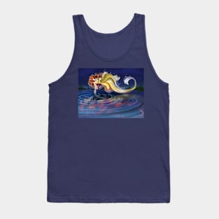 A Dragon's Reflection Tank Top